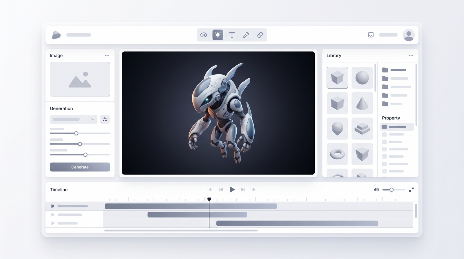 Meshy AI editing features